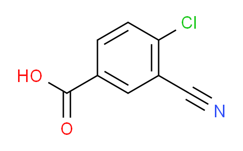 Benzoic acid, 4-chloro-3-cyano-