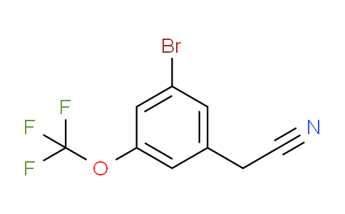 3-Bromo-5-(trifluoromethoxy)phenylacetonitrile
