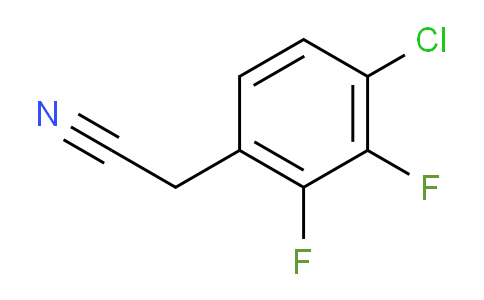 4-chloro-2,3-difluorophenylacetonitrile