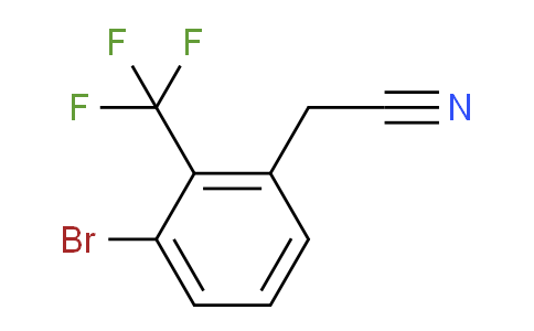 3-bromo-2-(trifluoromethyl)phenylacetonitrile