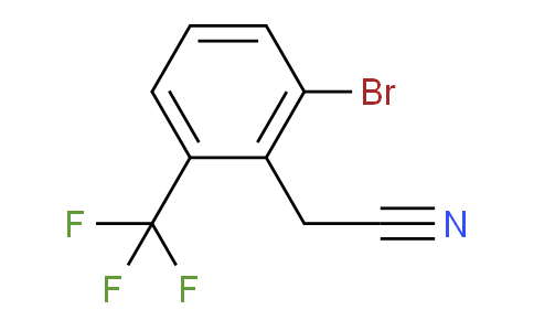2-BROMO-6-(TRIFLUOROMETHYL)PHENYLACETONITRILE