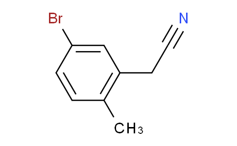 2-(5-Bromo-2-methylphenyl)acetonitrile