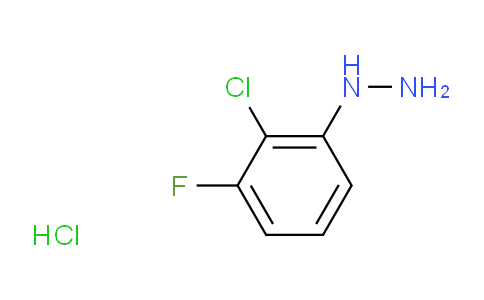 2-Chloro-3-fluoro hydrazine hydrochloride