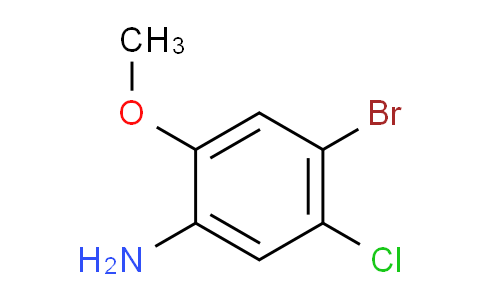 4-Bromo-3-chloro-6-methoxyaniline