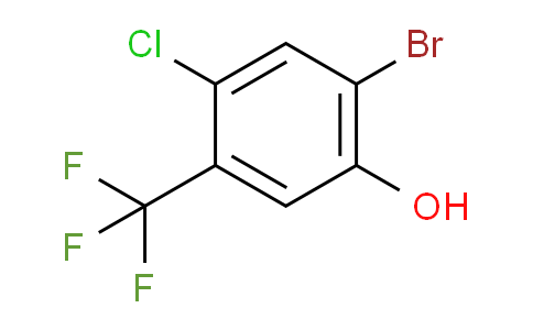 2-Bromo-4-chloro-5-(trifluoromethyl)phenol