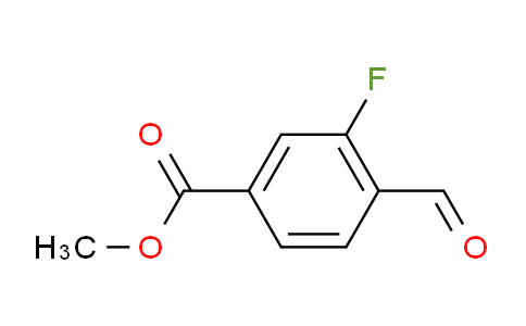 Benzoic acid, 3-fluoro-4-formyl-, methyl ester