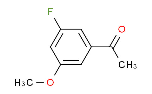 Ethanone, 1-(3-fluoro-5-methoxyphenyl)- (9CI)