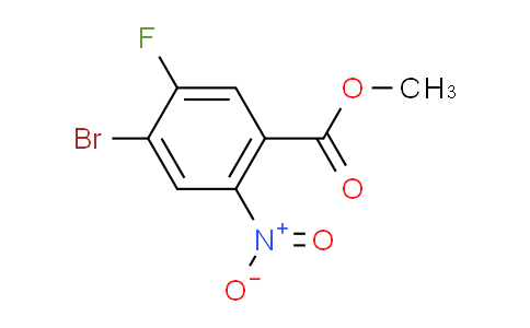 4-溴-5-氟-2-硝基苯甲酸甲酯