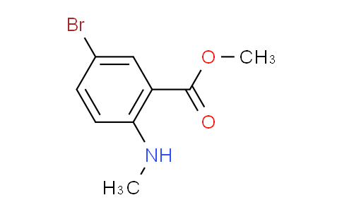 methyl 5-bromo-2-(methylamino)benzoate