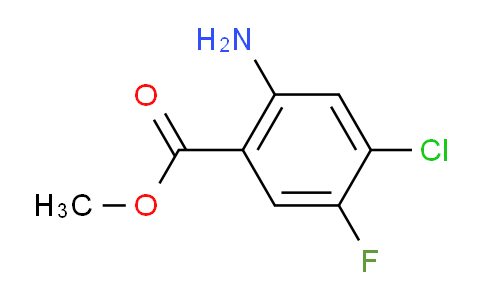 2-氨基-4-氯-5-氟苯甲酸甲酯