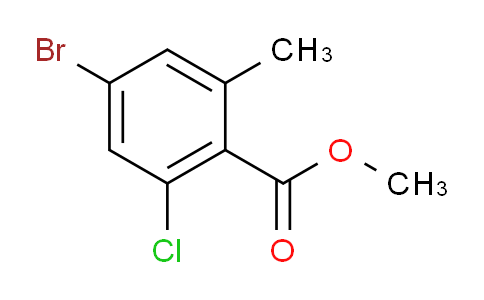 methyl 4-bromo-2-chloro-6-methyl-benzoate