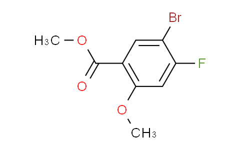 5-溴-4-氟-2-甲氧基苯甲酸甲酯