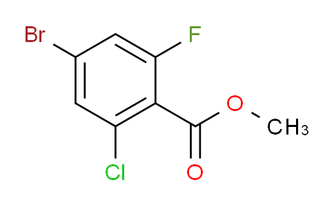 METHYL 4-BROMO-2-CHLORO-6-FLUOROBENZOATE