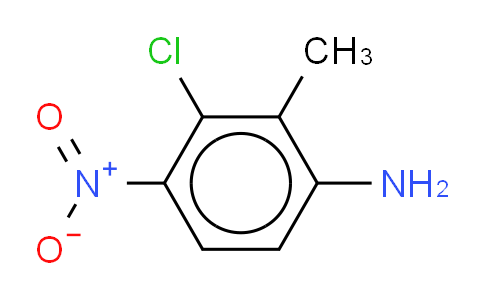 Benzenamine,3-chloro-2-methyl-4-nitro-