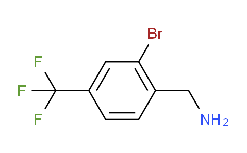 (2-BROMO-4-(TRIFLUOROMETHYL)PHENYL)METHANAMINE