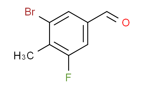 5-Bromo-3-fluoro-4-methylbenzaldehyde
