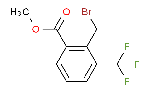 2-BROMOMETHYL-3-TRIFLUOROMETHYLBENZOIC ACID METHYL ESTER
