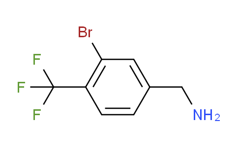 3-溴-4-(三氟甲基)苄胺