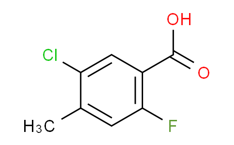 5-Chloro-2-fluoro-4-methylbenzoic acid