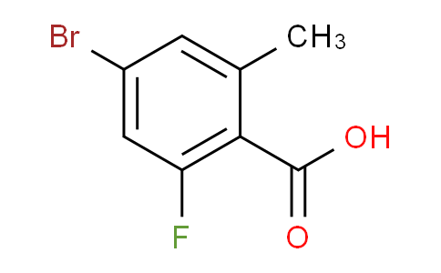 4-溴-2-氟-6-甲基苯甲酸