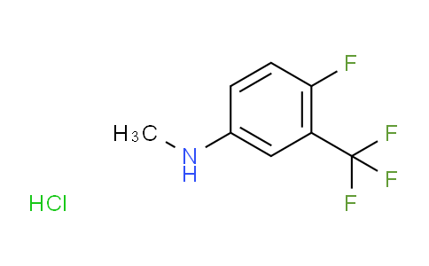 4-FLUORO-N-METHYL-3-(TRIFLUOROMETHYL)ANILINE HYDROCHLORIDE