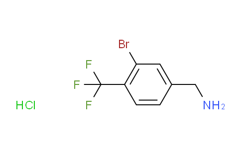 3-溴-4-(三氟甲基)苄胺盐酸盐