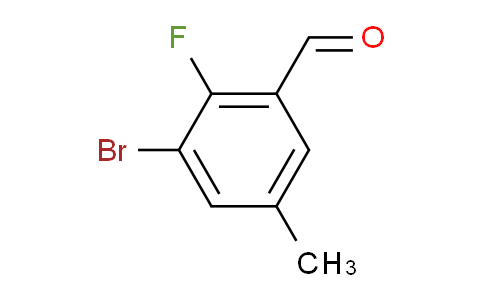 3-Bromo-2-fluoro-5-methylbenzaldehyde