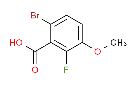 6-溴-2-氟-3-甲氧基苯甲酸