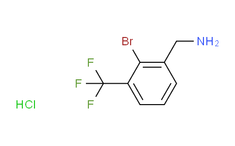 (2-Bromo-3-(trifluoromethyl)phenyl)methanamine hydrochloride