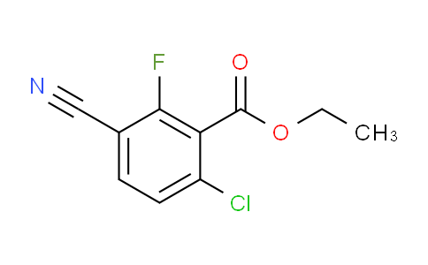 Ethyl 3-cyano-6-chloro-2-fluorobenzoate