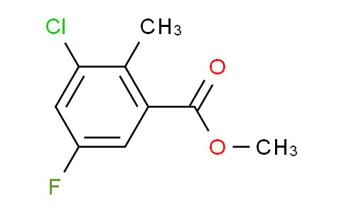 3-氯-5-氟-2-甲基苯甲酸甲酯