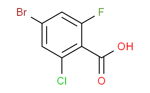 4-溴-2-氯-6-氟苯甲酸