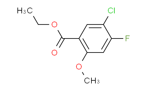 5-氯-4-氟-2-甲氧基苯甲酸乙酯