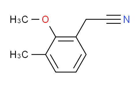 2-Methoxy-3-methylphenylacetonitrile