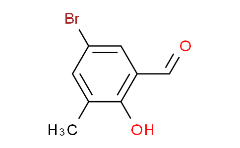 5-Bromo-2-hydroxy-3-methylbenzaldehyde
