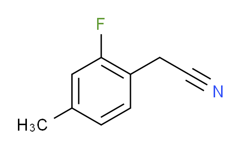 (2-fluoro-4-methylphenyl)acetonitrile