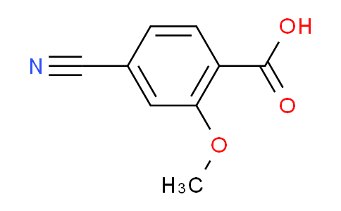 Benzoic acid, 4-cyano-2-methoxy-
