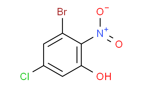 3-Bromo-5-chloro-2-nitrophenol