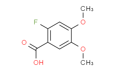 2-FLUORO-4,5-DIMETHOXYBENZOIC ACID