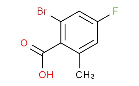 2-bromo-4-fluoro-6-methylbenzoic acid