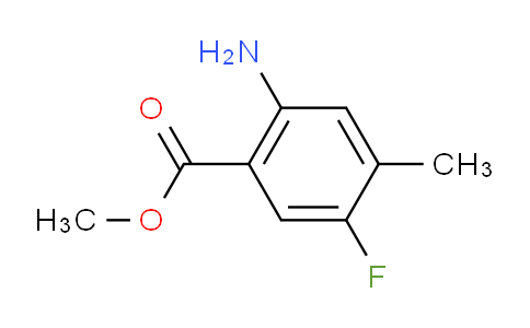 2-氨基-5-氟-4-甲基苯甲酸甲酯