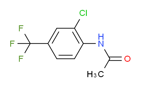 N-[2-chloro-4-(trifluoromethyl)phenyl]acetamide