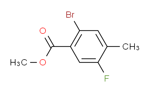 2-溴-5-氟-4-甲基苯甲酸甲酯