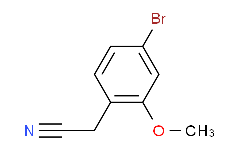 (4-Bromo-2-methoxyphenyl)acetonitrile