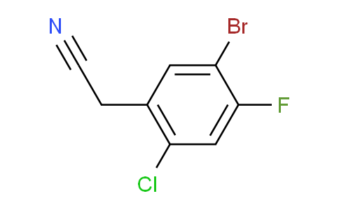 5-溴-2-氯-4-氟苯乙腈