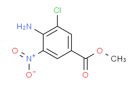 3-硝基-4-氨基-5-氯苯甲酸甲酯