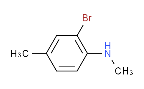 Benzenamine, 2-bromo-N,4-dimethyl-