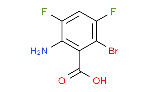 2-氨基-3,5-二氟-6-溴苯甲酸