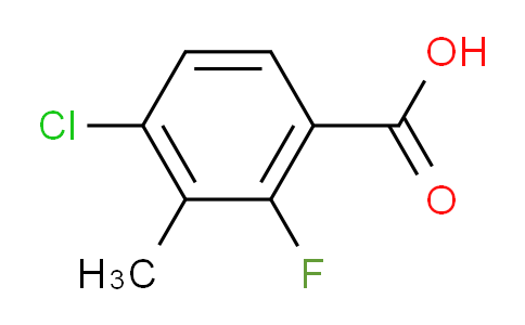 2-氟-3-甲基-4-氯苯甲酸
