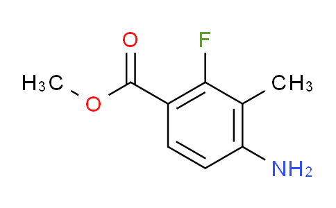 2-氟-3-甲基-4-氨基苯甲酸甲酯